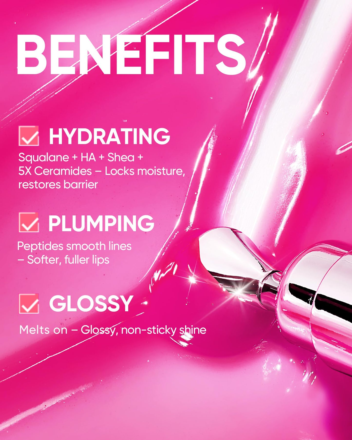 Bloomiva Peptide Brightening Lip Serum